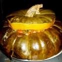 Image for Recipe: Stuffed Heirloom Pumpkin