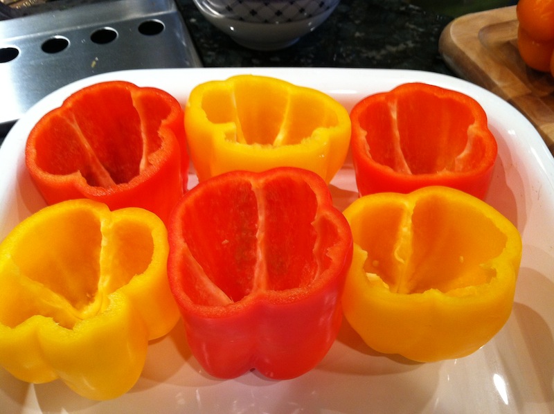 Recipe: Stuffed Peppers with Millet | iEatGreen