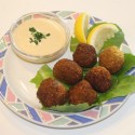 Image for Recipe: Falafel with Tahini Sauce