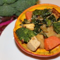 Image for Recipe: Thanksgiving Stuffed Baby Kaboucha Squash