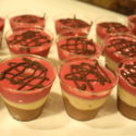 Image for Vegan Banana, Chocolate and Raspberry Mousse with Chocolate Drizzle