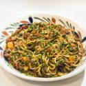 Image for Zucchini Noodle Puttanesca with Fire Roasted Tomatoes, Capers, and Olives