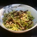 Image for Vegan Pesto over Zucchini Noodles