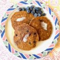 Image for Multigrain Blueberry Pancakes, Vegan