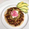 Image for Tempeh and Black Bean Vegetable Fajitas with Cashew Lime Crema